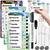 Chore Chart for Kids, Sliding Planning Board, Reusable, Dry Erase Daily Routine  1 thumbnail