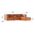 🛋️ CB Salon 4-Piece L-Shaped Brown Leather Sectional Sofa + Ottoman 6 thumbnail