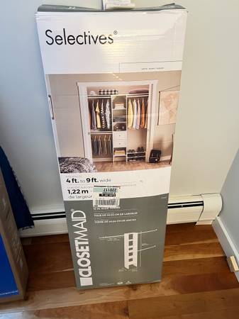 Closet kit new in box 1