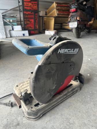 Hercules metal chop saw 1