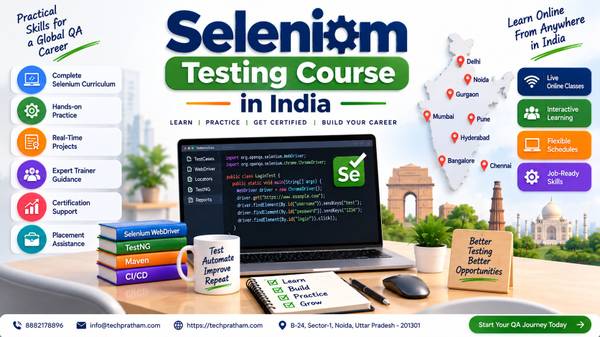 Selenium Testing Course in India 1