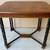 John Widdicomb MCM Faux Bamboo Burl Top Table 19 thumbnail