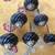 New! Six Anthropologie Black Glass and Solid Brass Cabinet Pulls 7 thumbnail