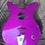 Danelectro Convertible 2000s - Purple Sparkle Fleck 1 thumbnail