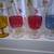 4 drinking glasses/goblets, thumbprint, collectible 1 thumbnail