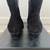 YSL Saint Laurent Rare LUKAS Western Cowboy Suede Black Boots 45 ITALY 4 thumbnail