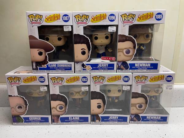 7 FUNKO Seinfeld Characters Assortment 1