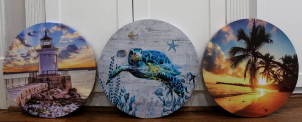 3Pc. Nautical Wall Art 1