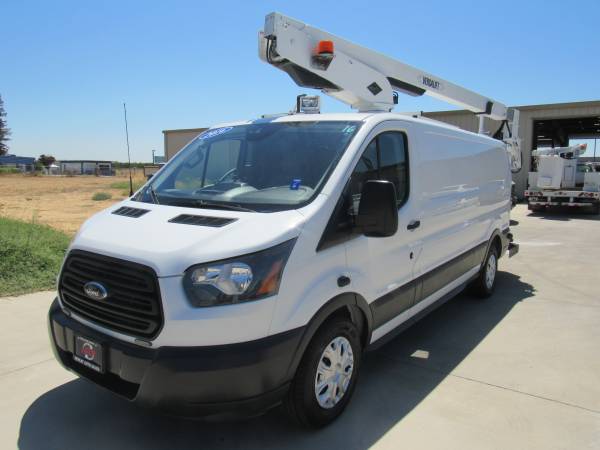 2018 FORD TRANSIT 350 BOOM BUCKET VAN STOCK#2643 - $38,995 (REPEAT AUTO SALES)63470781954433123
