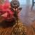 Vintage Matson Ormolu Gold Gilt Sunflower Perfume Bottle 1 thumbnail