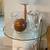 Buddha Head Garden Stool w/ Glass Top – Also Works as Side Table 2 thumbnail
