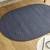 Better Trends reversible braided rug . Navy with white 20" X 30" 1 thumbnail