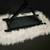 WHITE FURRY CUSTOM PROFESSIONAL PIANO STOOL USED BY MUSIC LEGEND! NEW! 6 thumbnail