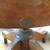 ANTIQUE Johnson Chair Co Swivel Desk Bankers Lawyers Cast Iron Oak 5 thumbnail