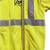 HIGH VISIBILITY Full Zip Workwear Hooded Sweatshirt | Large Yellow/R 6 thumbnail