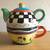 Personal Ceramic Teapot & Cup Combo Set Stackable 1 thumbnail