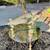 Hollywood Regency Mid Century Modern Goran 2-Tier Side Accent Table 3 thumbnail