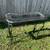 Rustic Wooden Console Table with Glass Top – Narrow Entry / Hallway Ta 1 thumbnail