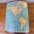 WASTE BASKET CIRCA 60'S RAND McNALLY MAP OF THE WORLD 8 thumbnail