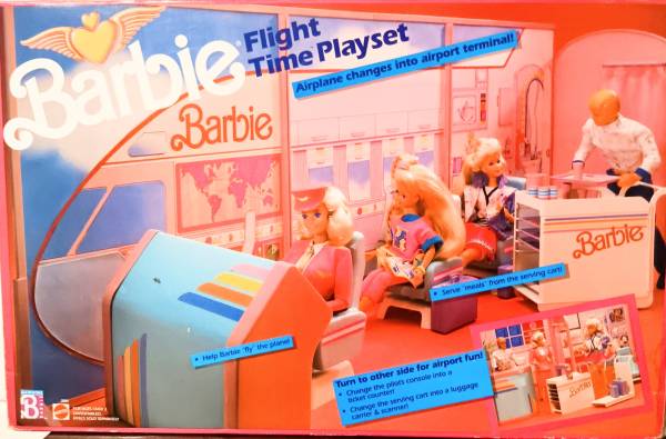 Barbies flight time playset 1