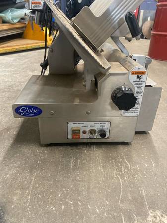 Globe commercial grade meat slicer 1