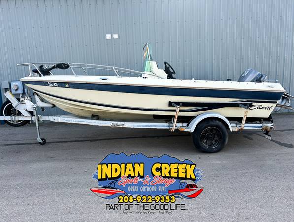 88 Seaswirl Striper w/ 90Hp Evinrude 1