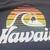 Quiksilver Hawaii T-Shirt XL vintage 90s surf wave volcano art surfing 2 thumbnail