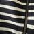 A/X Armani Exchange Black/Cream Striped Fit and Flare Dress-Size 0 14 thumbnail