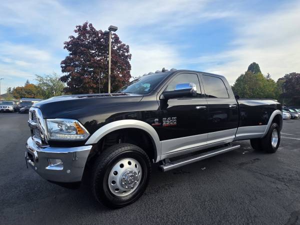 2016 Ram 3500 Crew Cab 4wd Diesel 4x4 Dodge Laramie Pickup 4d 8 Ft AIS 1