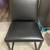 Lira armless chair - Black Leather 1 thumbnail