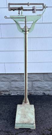 Antique Scale with extended height rule 1