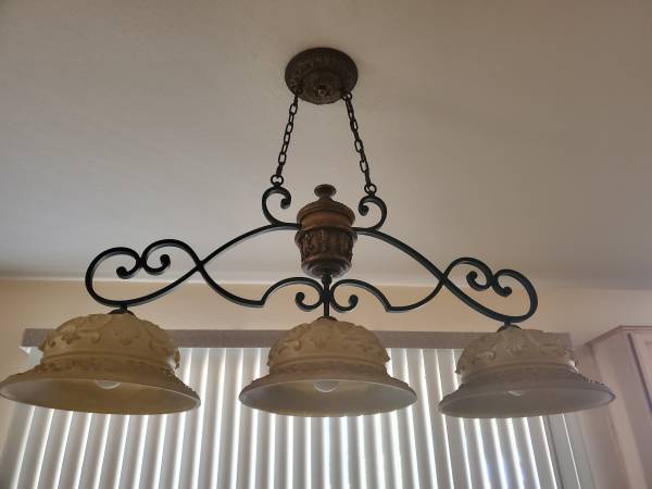 Large Luxury Bar, Kitchen, Dining Room Black Finish Light 1