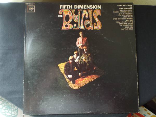 4 LP's the Byrds, 1