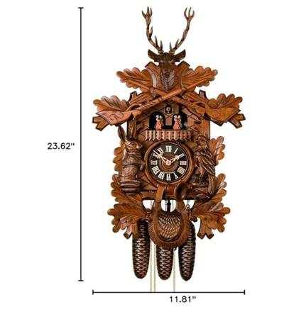 Antique German Cuckoo Clock 1