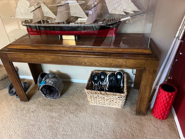 Wooden Console Table 1