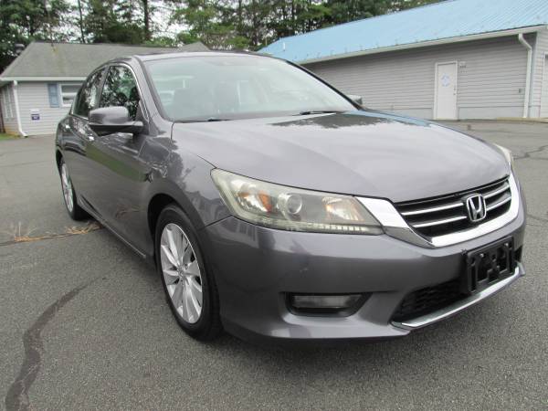 2014 HONDA ACCORD EX-L, SUNROOF, 3 MONTHS/3,000 MILE POWER TRAIN WTY 1