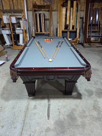8ft AMF Limited Pool Table (delivery and set up available) 1