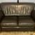 Natuzzi Brown Leather Loveseat – $195 1 thumbnail