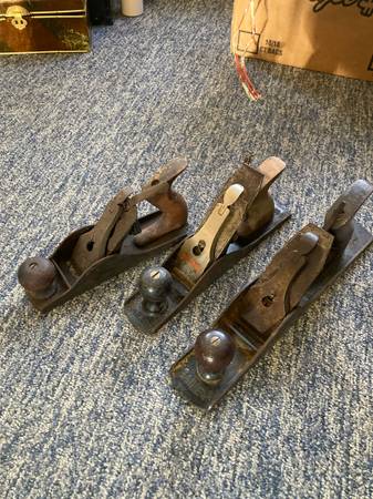 Three wood planes 1