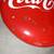 D66 - 48" Diameter 1950's Coca Cola Button Metal Sign 6 thumbnail