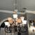 CHANDELIER AND 3 MATCHING WALL SCONCES/LIGHT FIXTURES 7 thumbnail