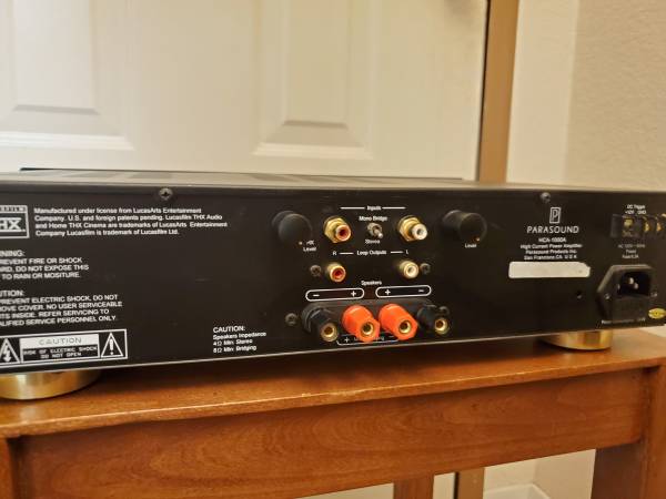 Amplificador de potencia Parasound HCA-1000A - $400 (salinas)62960751836803123