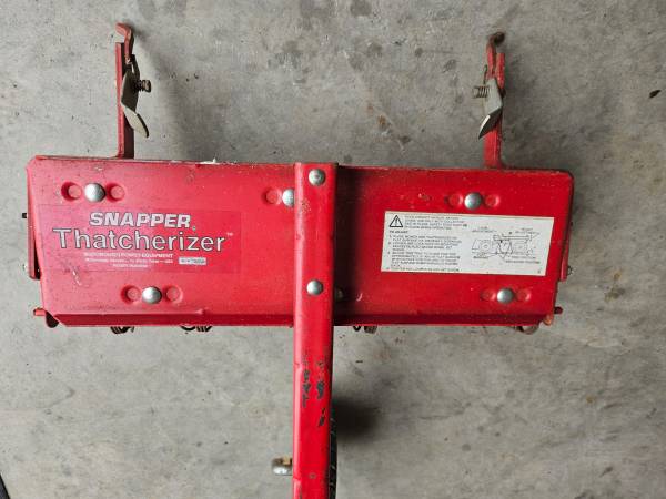 Snapper Thatcherizer for push mower 1