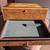 Used wood inlay silverware flatware storage chest 6 thumbnail