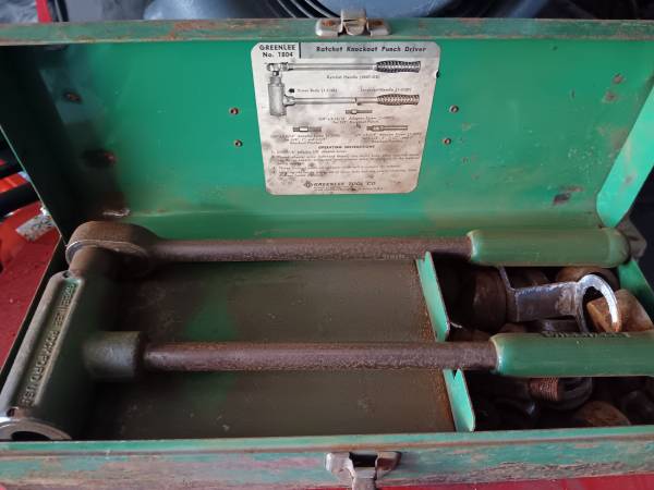 Greenlee knockout punch set 1