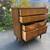 Mid-Century Modern United Diamond Walnut High Chest 7 thumbnail