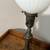 Antique Table Torchiere Lamp with Original Milk Glass Shade 3 thumbnail