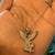Sterling Silver Necklace with Big PlayBoy Bunny Pendant 1 thumbnail