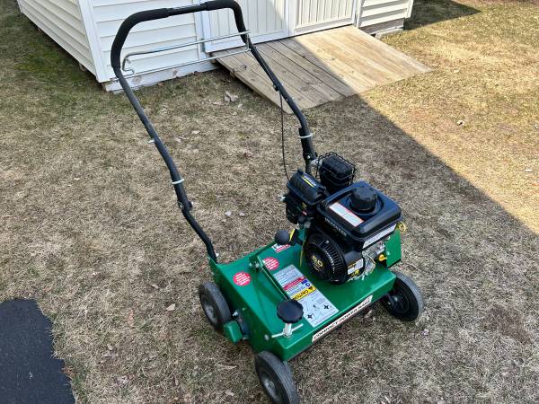 Lawn Dethatcher-20" Power Rake Like New! 1