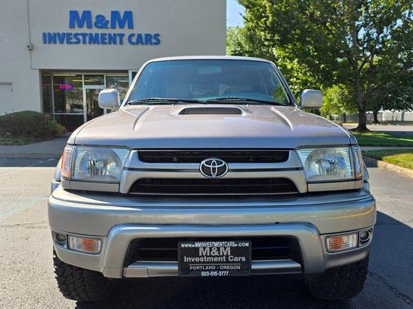 2002 Toyota 4Runner SPORT 4X4 / V6 3.4L / NEW LIFT + TIRES / LOW MILES - $21,995 (+ M  M Investment Cars - Portland)63474953419905124